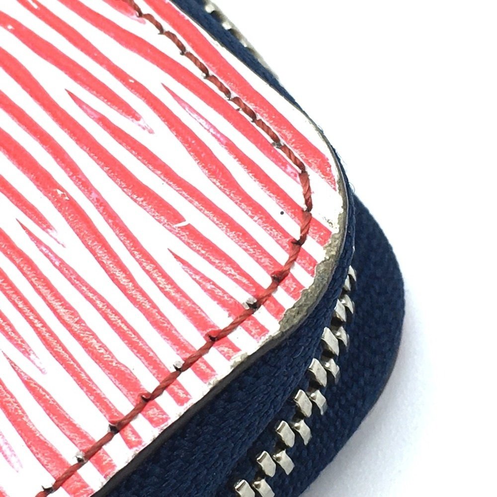 LOUIS VUITTON M64078 Epi Denim Zippy Wallet, Round Zip Long Leather, Women's,... - Picture 4 of 13